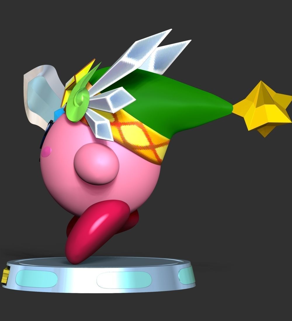 Kirby 3D print model_10