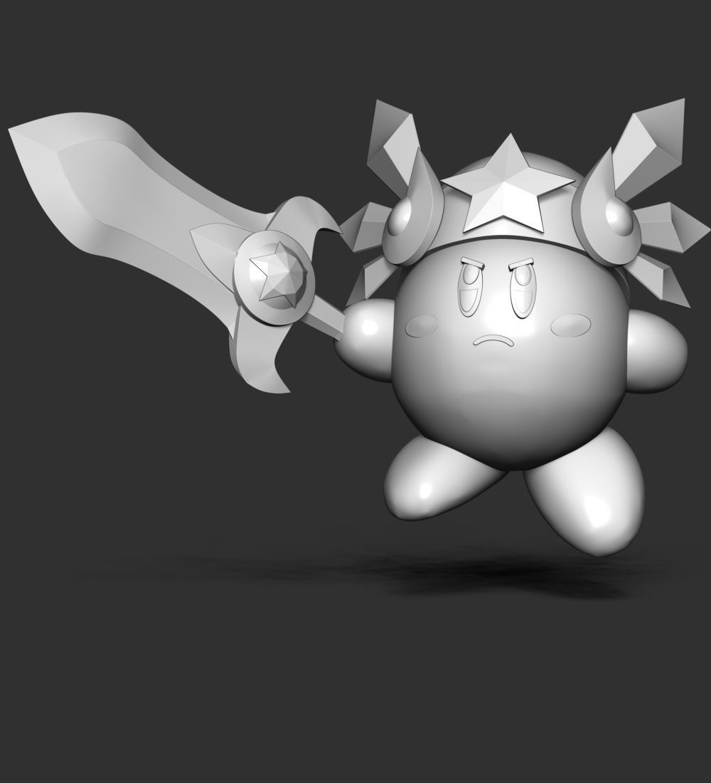Kirby 3D print model_24