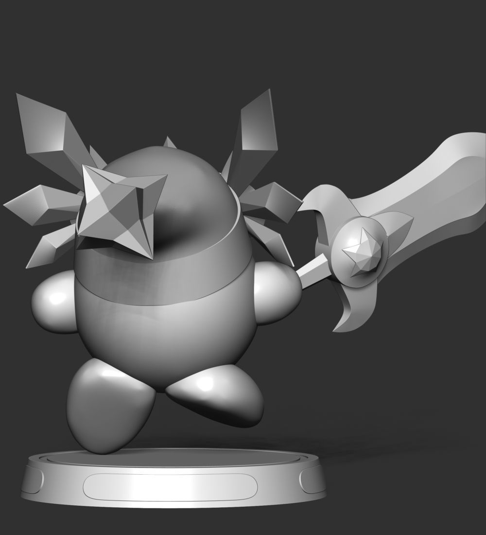 Kirby 3D print model_23