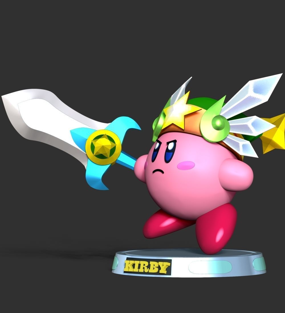 Kirby 3D print model_17