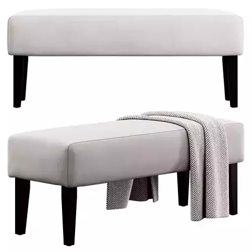 Upholstered Connect Bench by Modway
