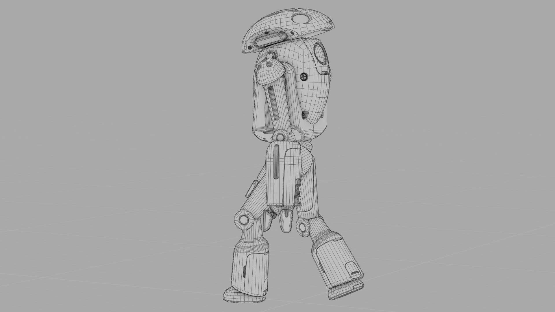 UTILITY BOT SOPHY RIGGED 3D model_36
