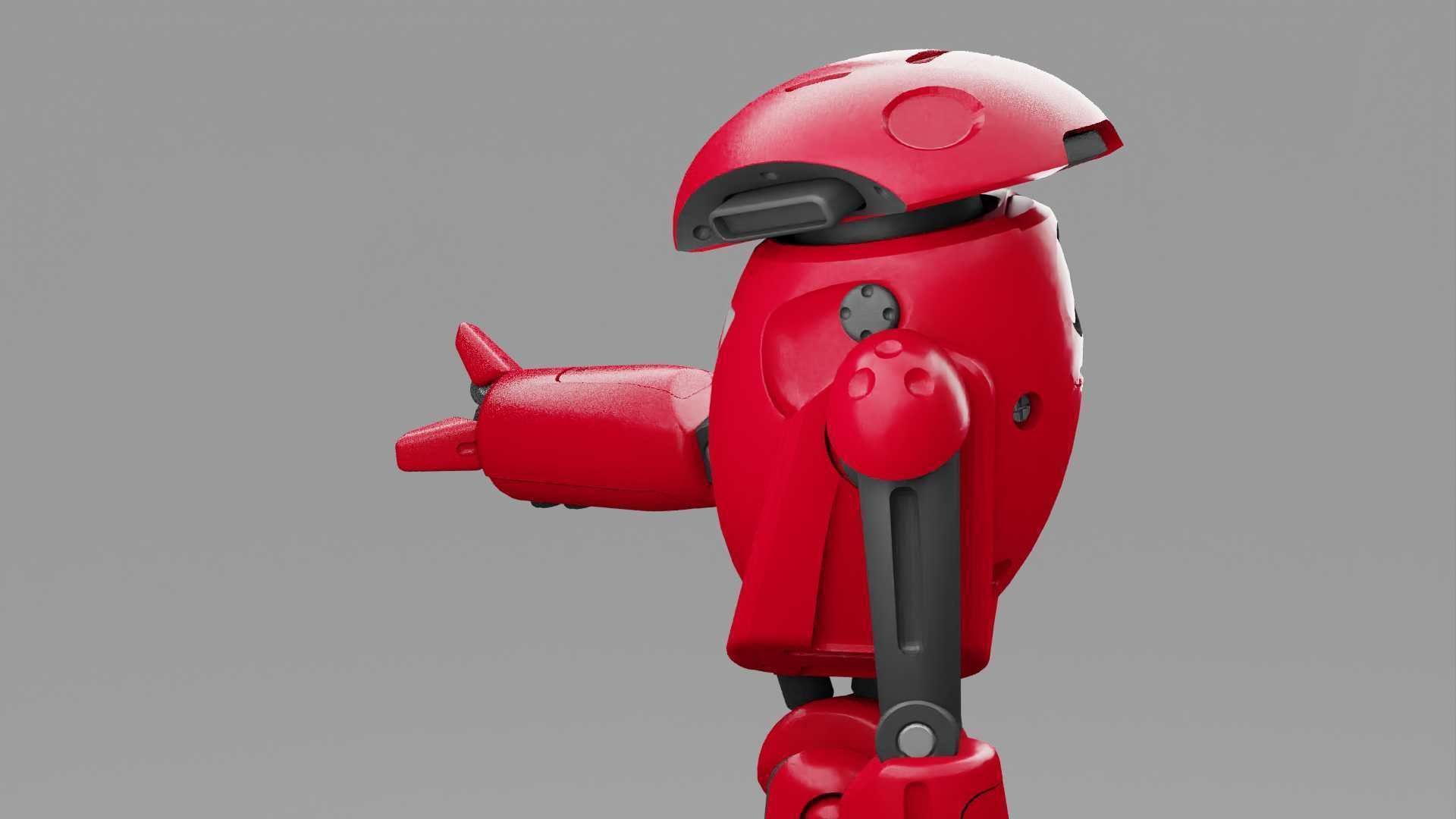 UTILITY BOT SOPHY RIGGED 3D model_4