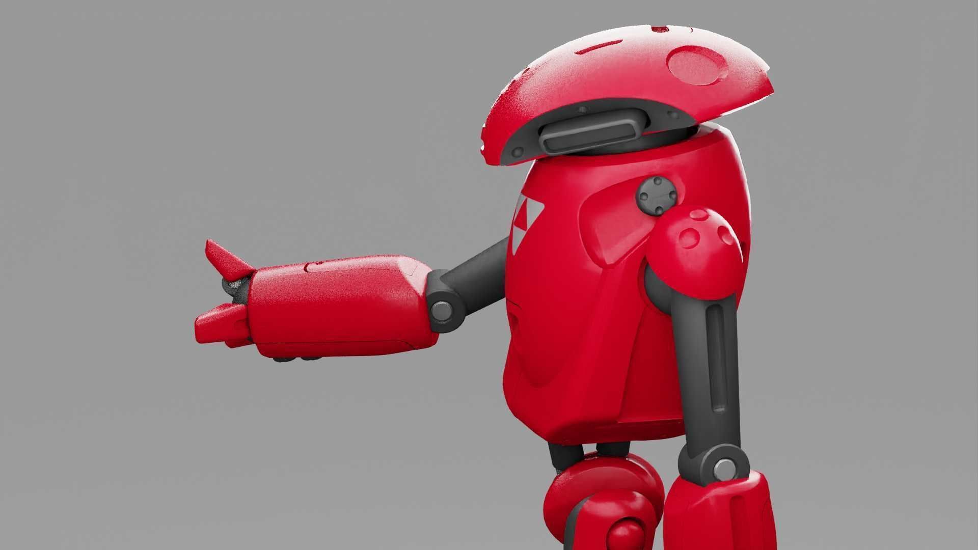 UTILITY BOT SOPHY RIGGED 3D model_3