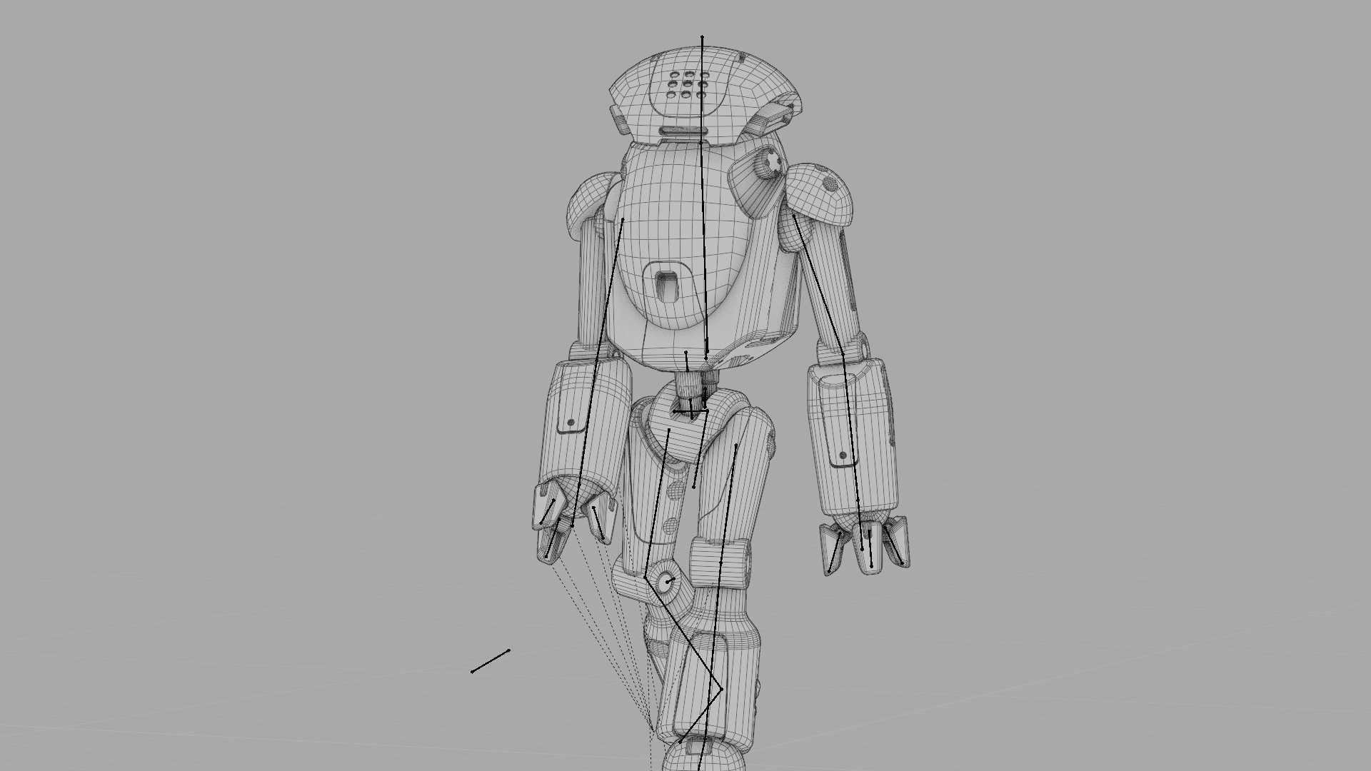 UTILITY BOT SOPHY RIGGED 3D model_35