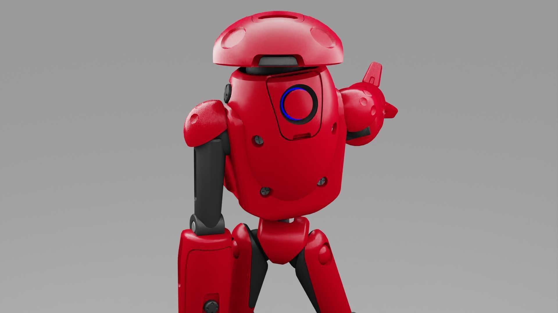 UTILITY BOT SOPHY RIGGED 3D model_8