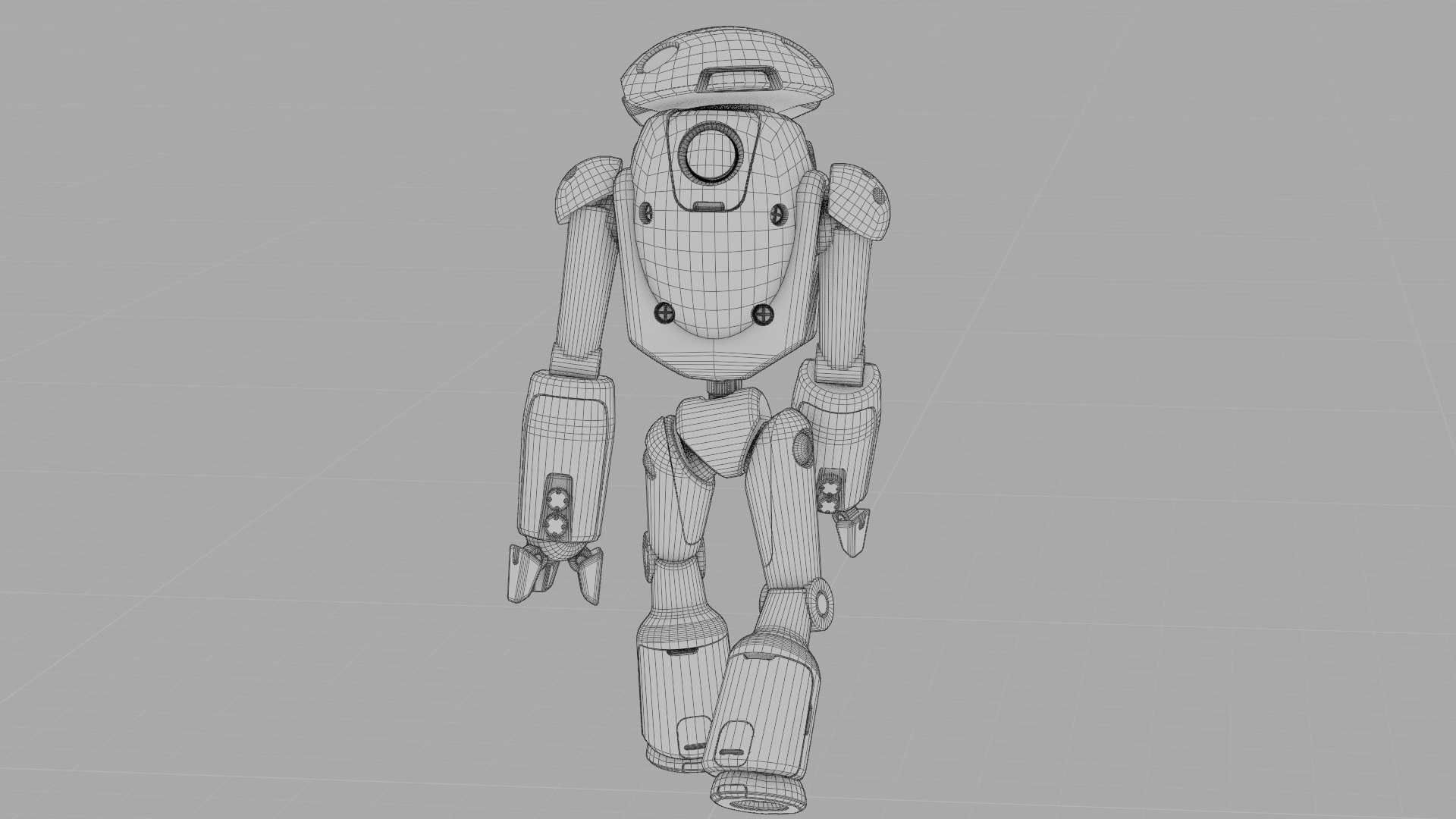 UTILITY BOT SOPHY RIGGED 3D model_37