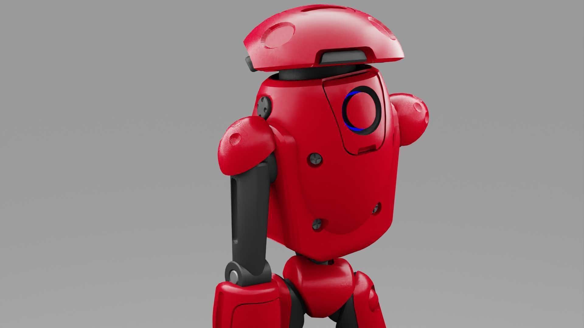 UTILITY BOT SOPHY RIGGED 3D model_7