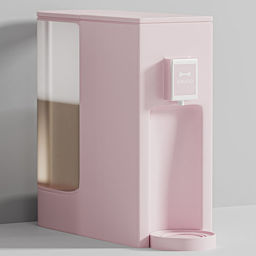 kitchen Appliance003  Hot Water Dispenser 3D model 3