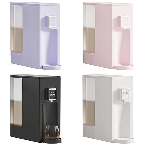 kitchen Appliance003  Hot Water Dispenser 3D model 5