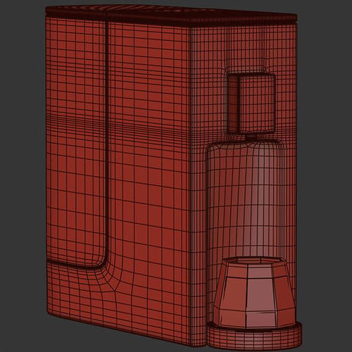 kitchen Appliance003  Hot Water Dispenser 3D model 6