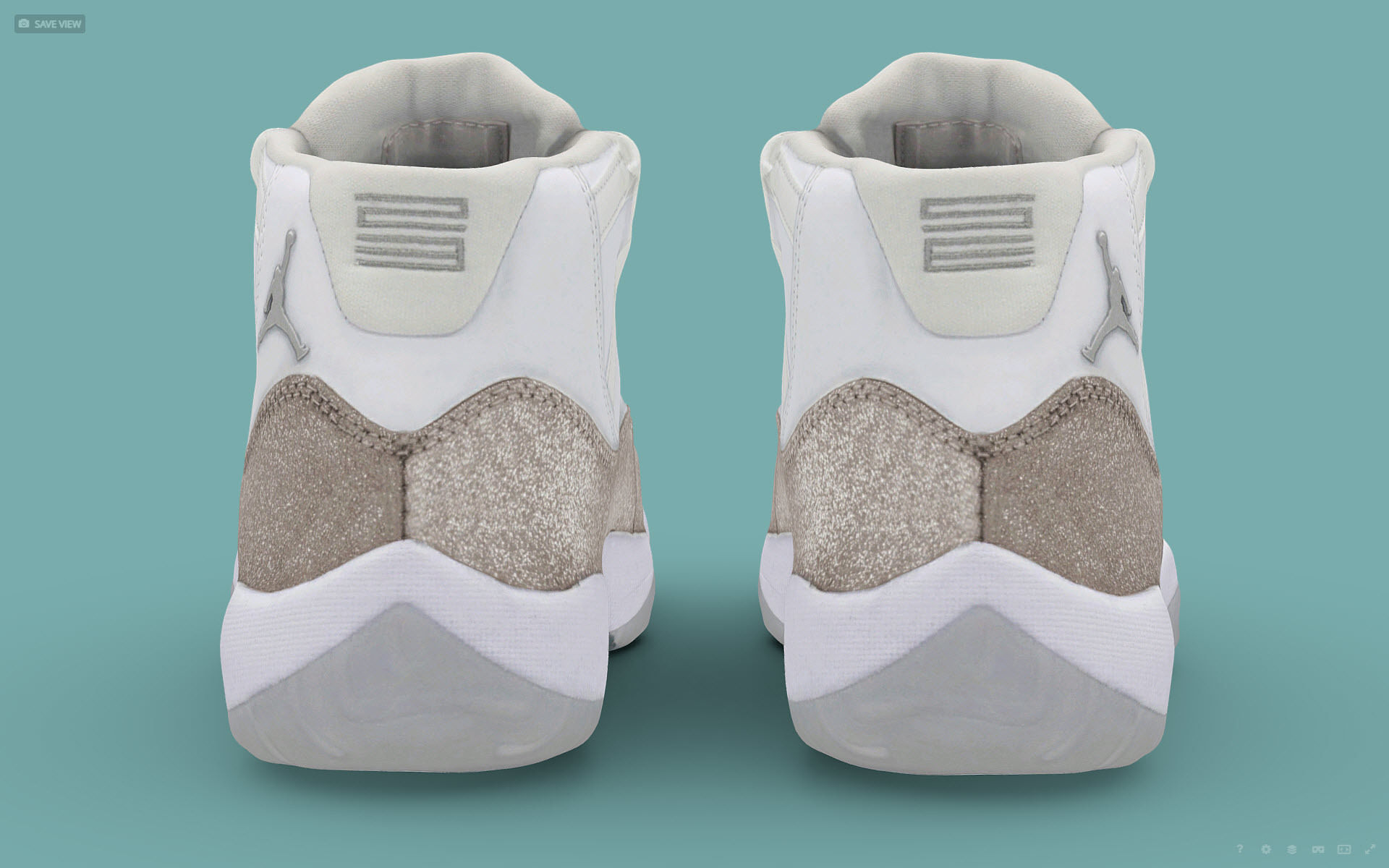 Nike air jordan 11 Retro 3D model_3