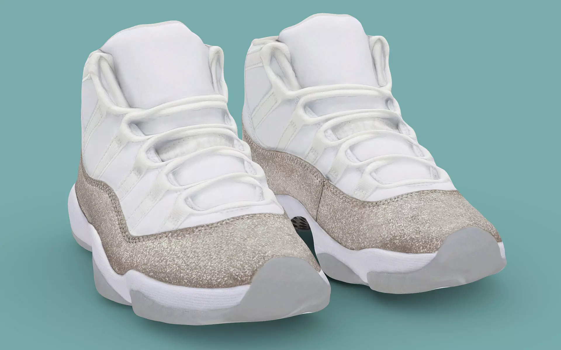 Nike air jordan 11 Retro 3D model_0