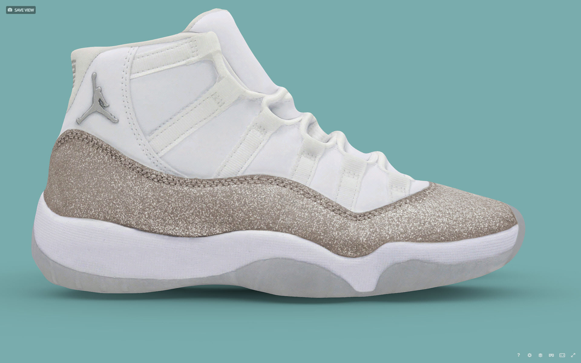 Nike air jordan 11 Retro 3D model_1