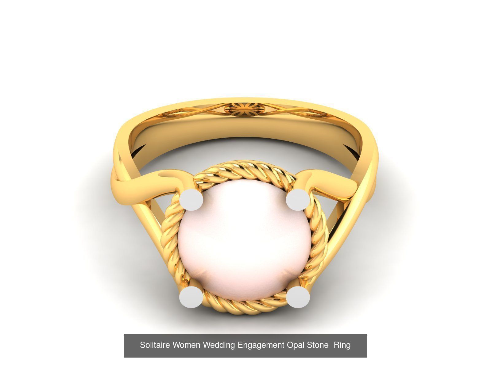 82 Women Opal Stone Rings Collection _46