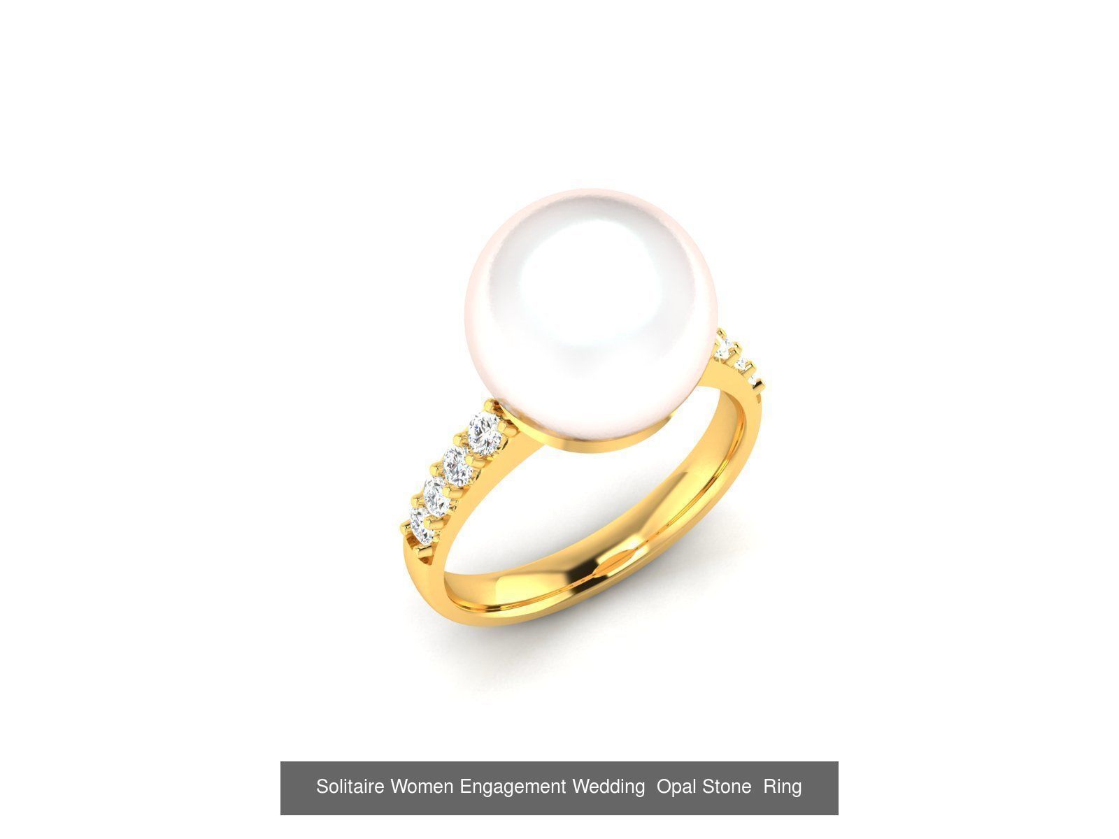 82 Women Opal Stone Rings Collection _65