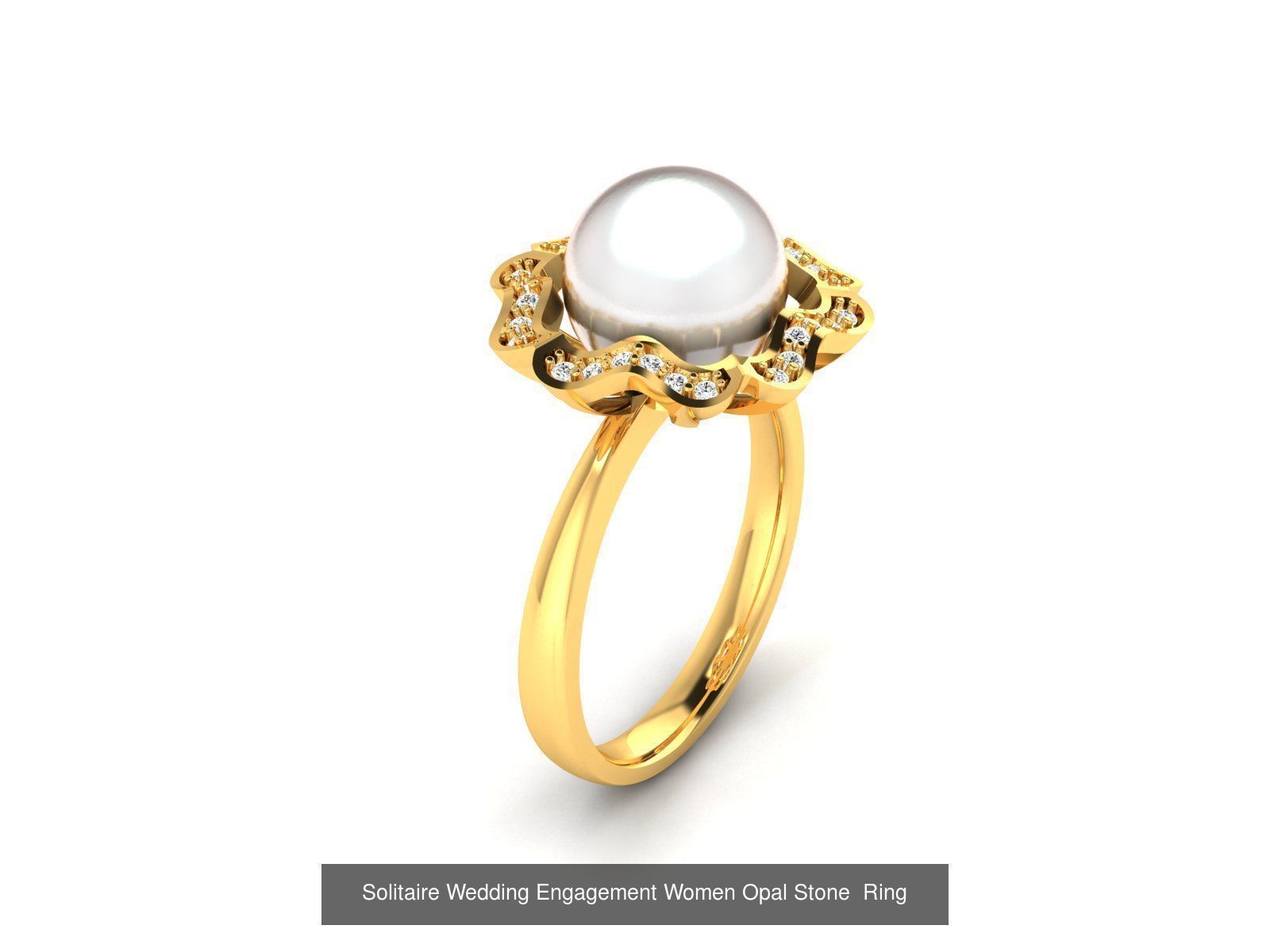 82 Women Opal Stone Rings Collection _60