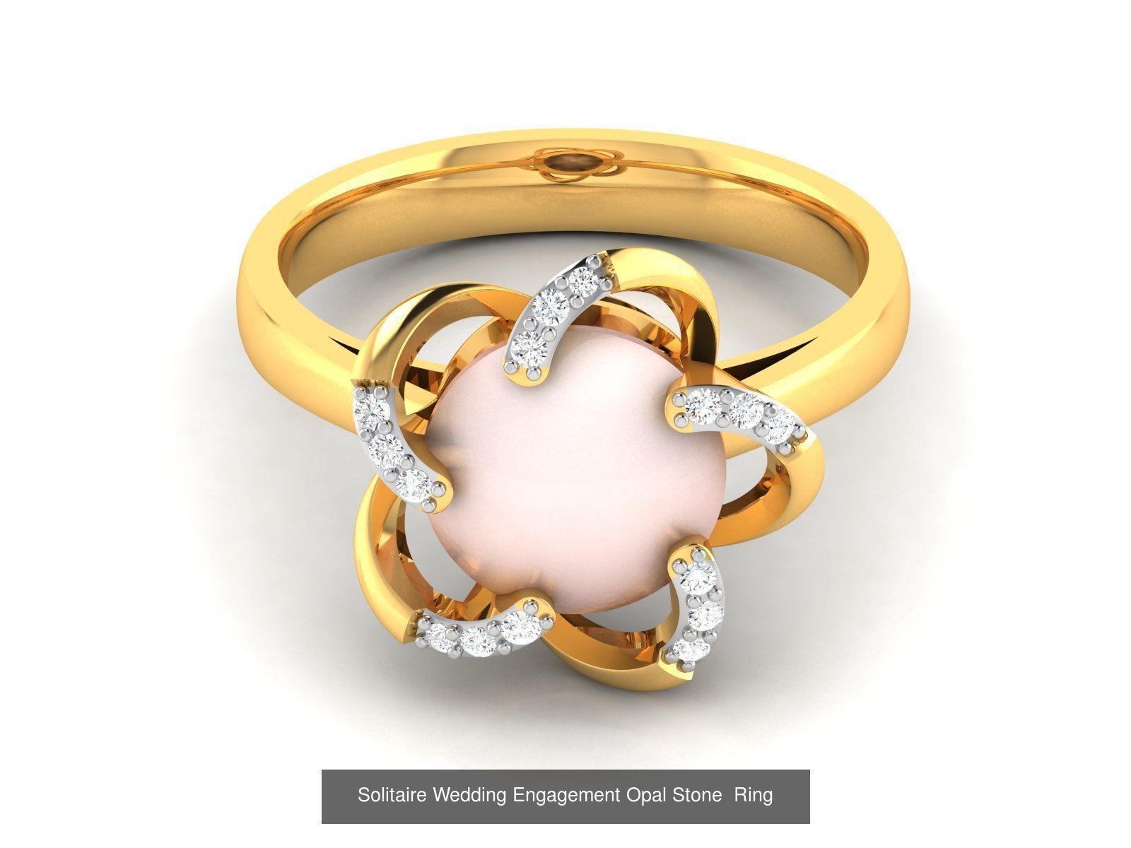 82 Women Opal Stone Rings Collection _58