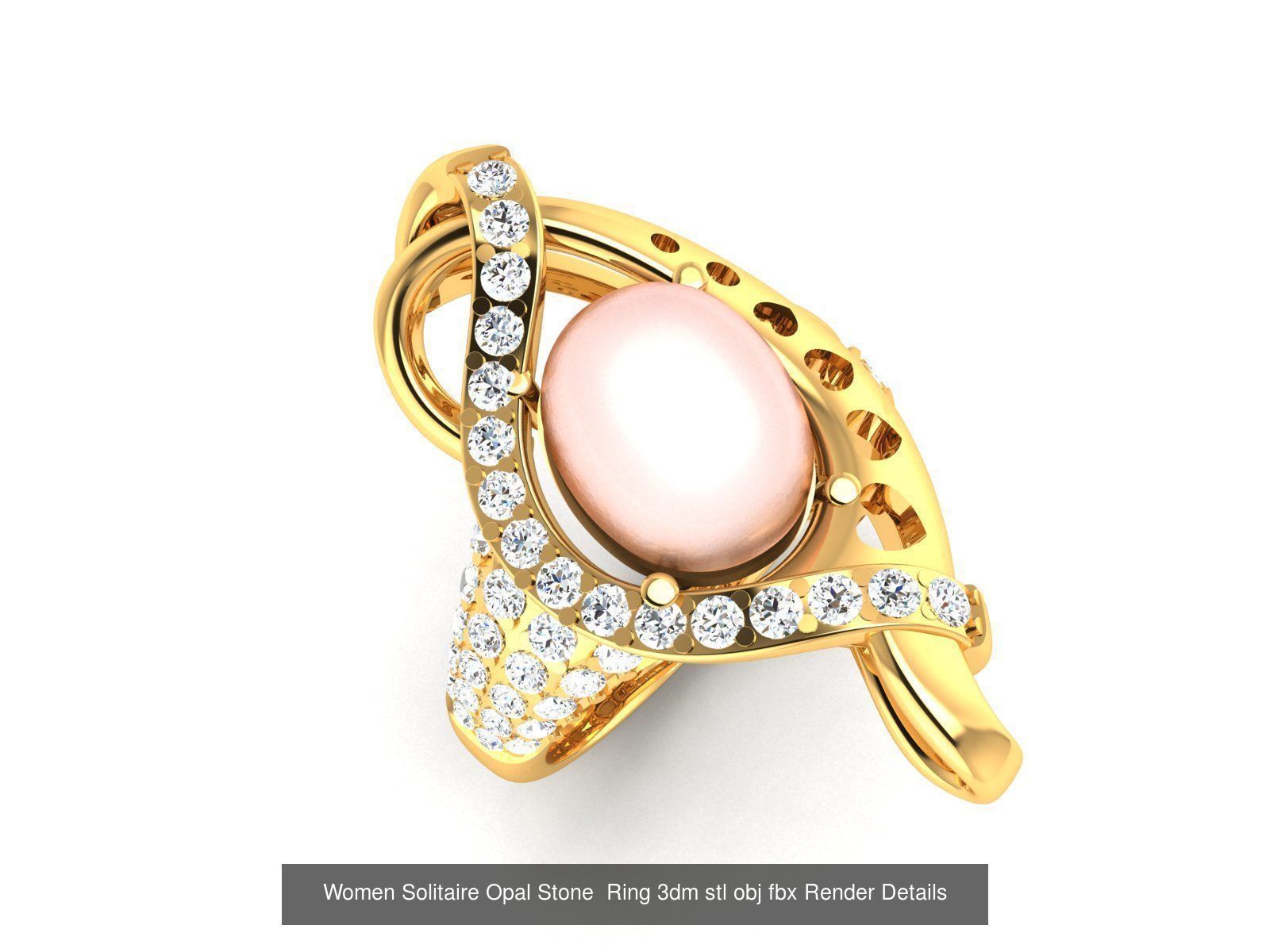 82 Women Opal Stone Rings Collection _28