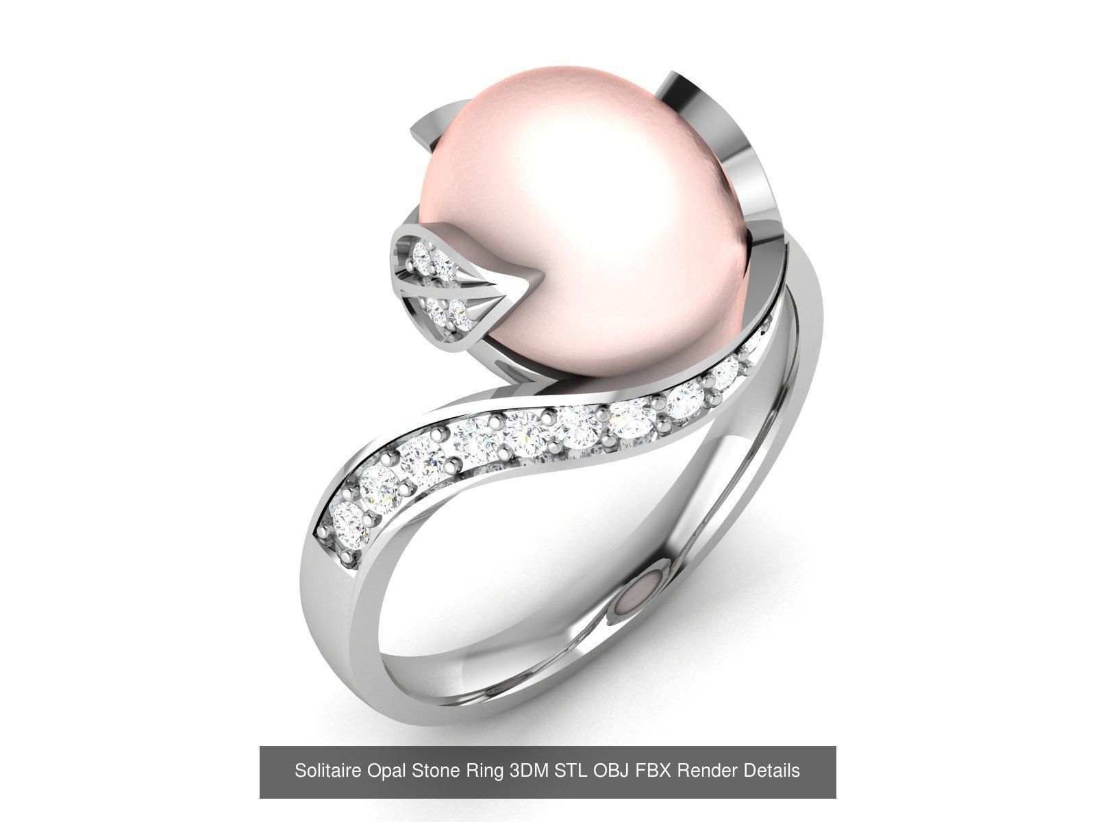 82 Women Opal Stone Rings Collection _85