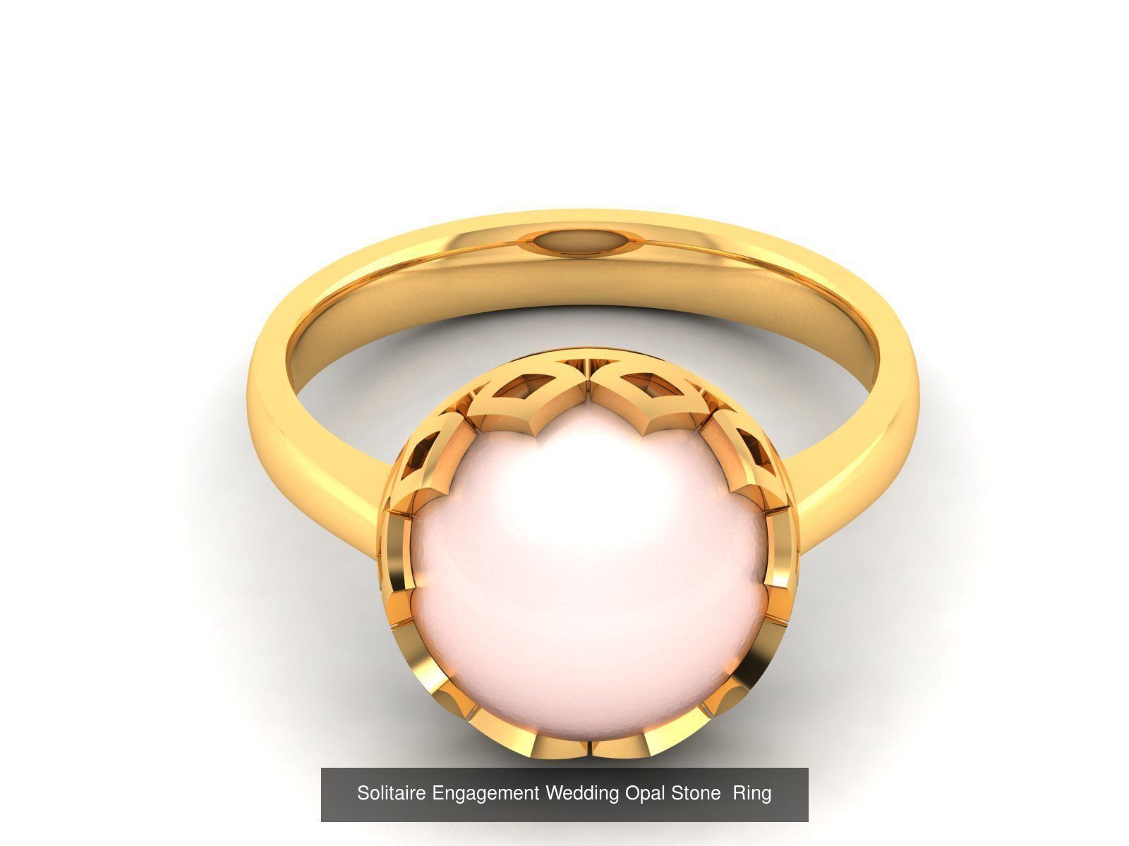 82 Women Opal Stone Rings Collection _56