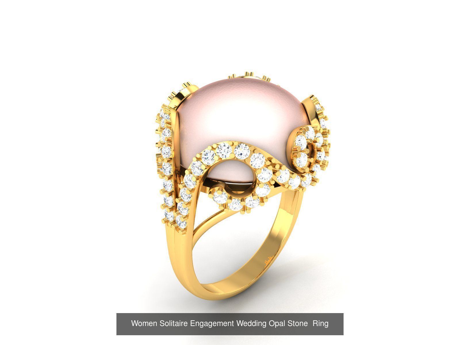 82 Women Opal Stone Rings Collection _25