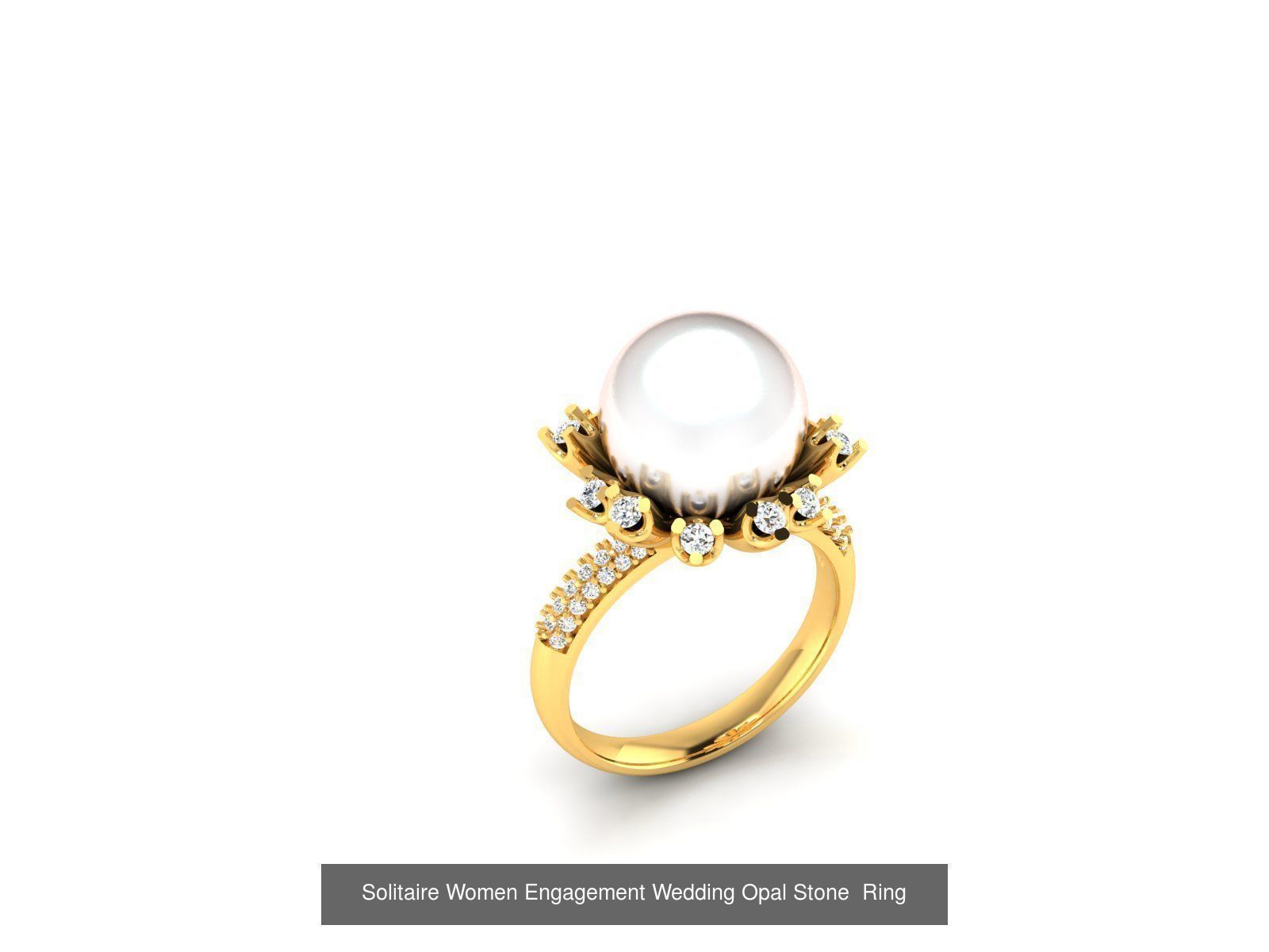 82 Women Opal Stone Rings Collection _64