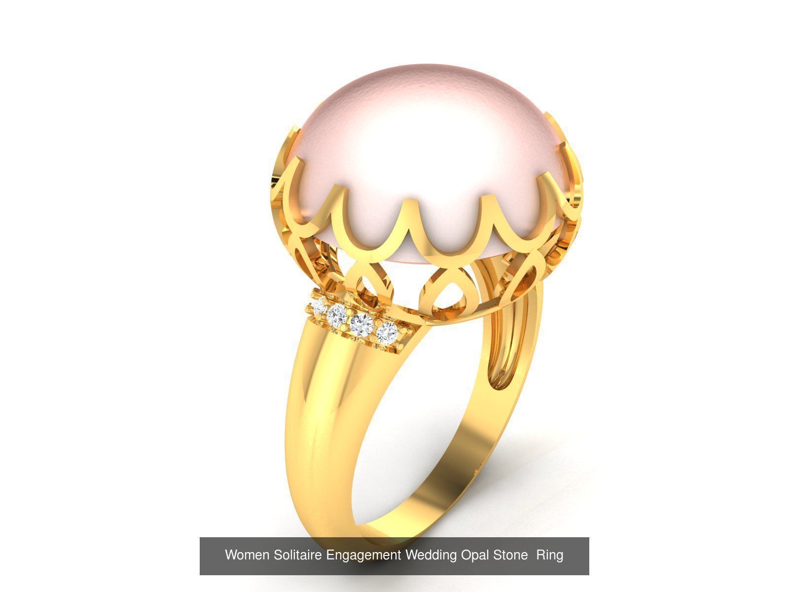 82 Women Opal Stone Rings Collection _26