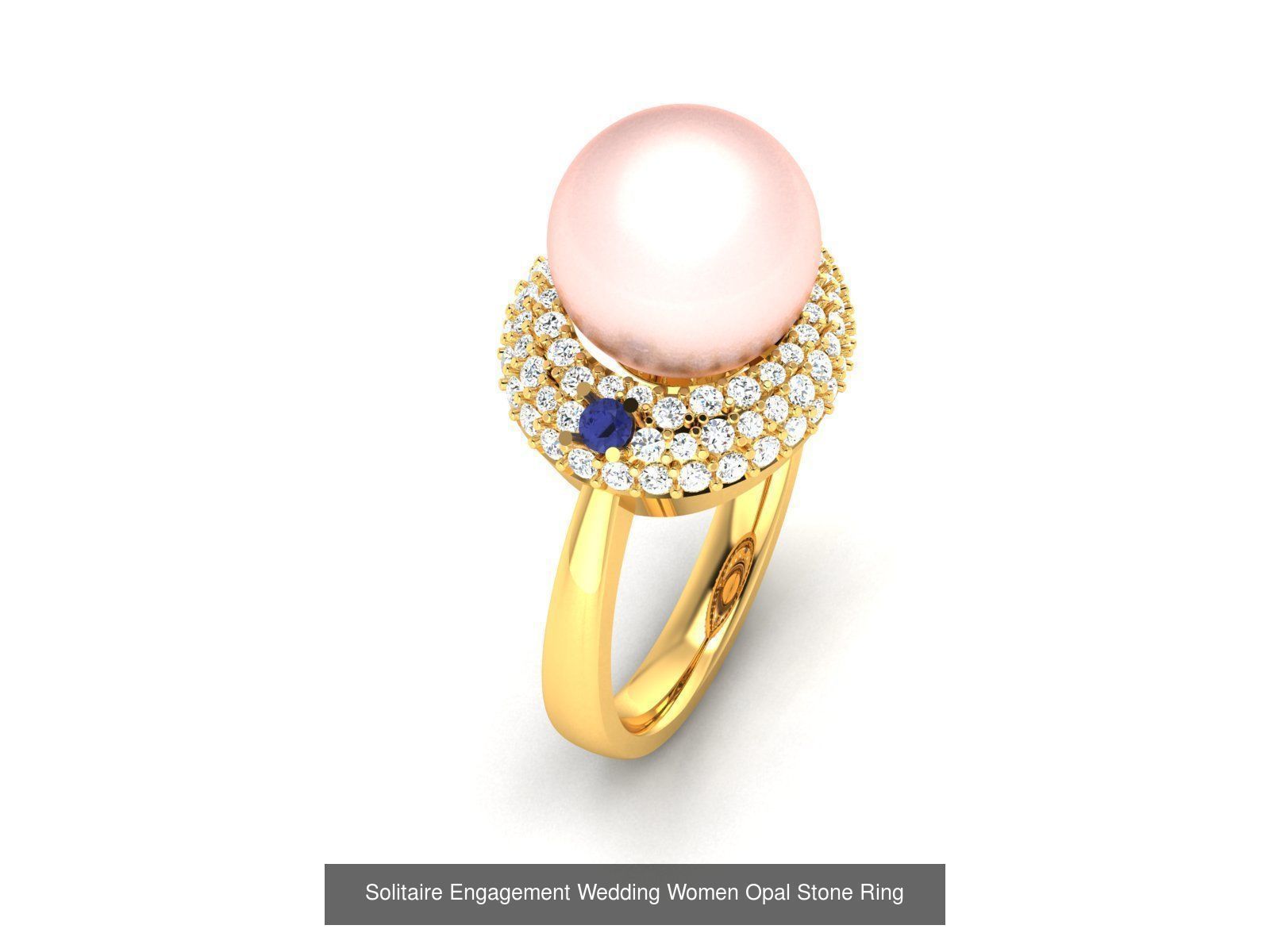 82 Women Opal Stone Rings Collection _23
