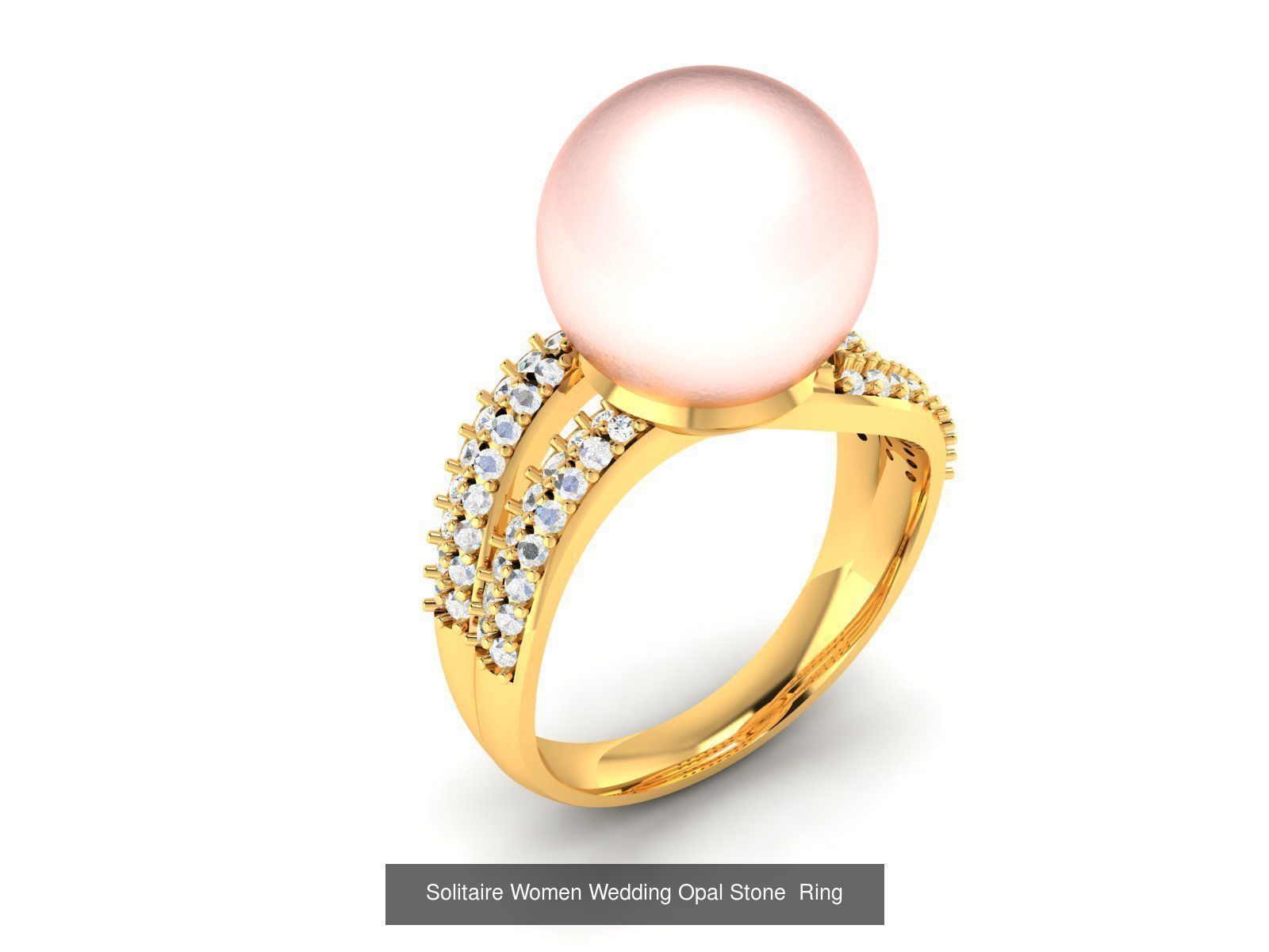 82 Women Opal Stone Rings Collection _36