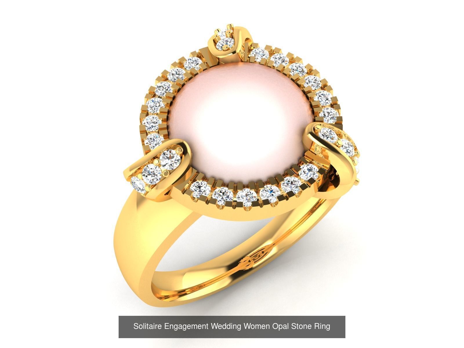 82 Women Opal Stone Rings Collection _22