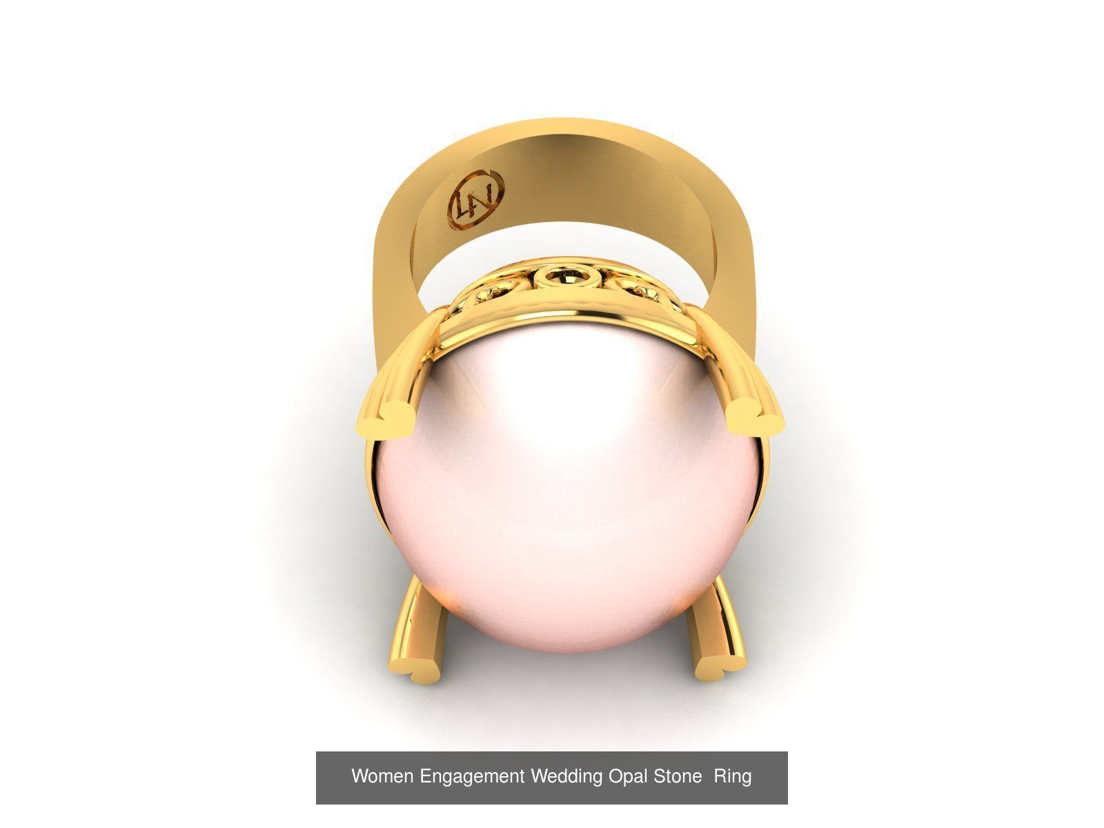 82 Women Opal Stone Rings Collection _38