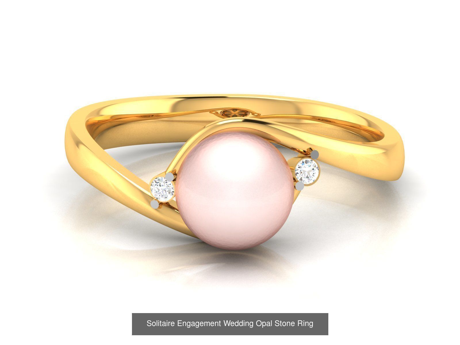 82 Women Opal Stone Rings Collection _80