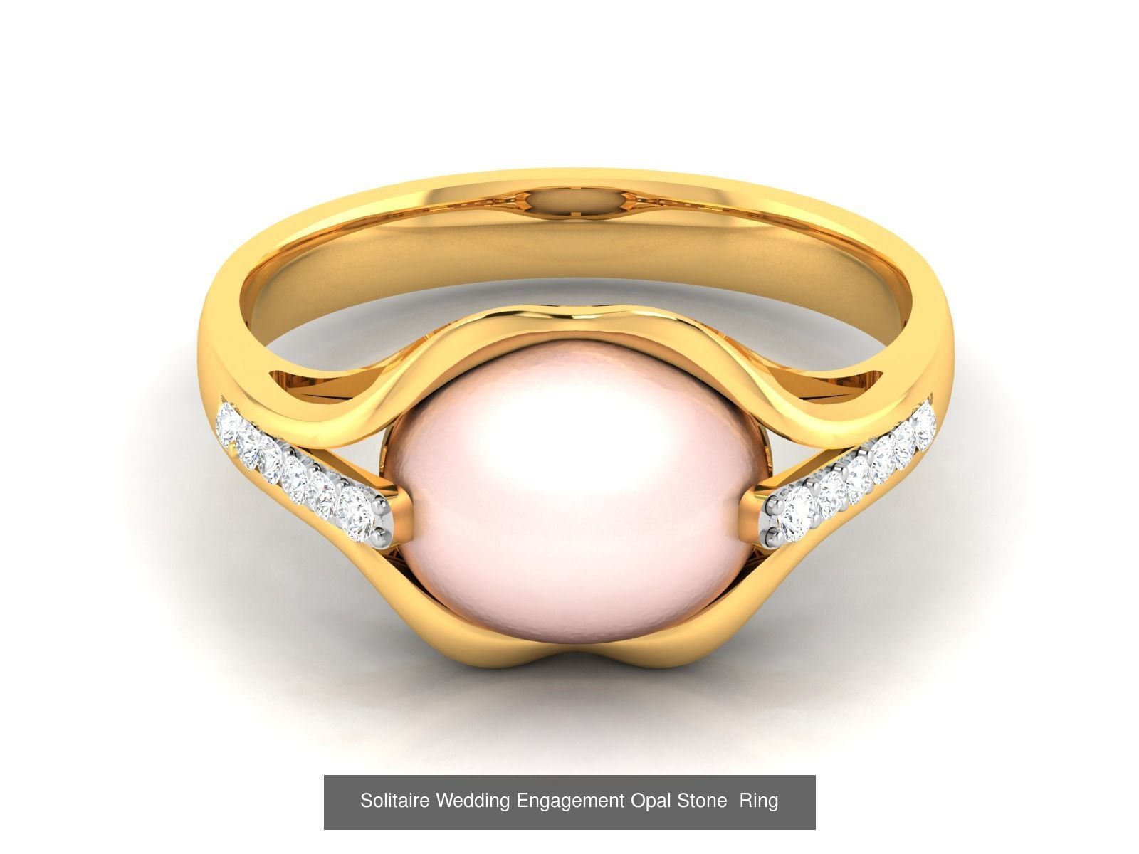 82 Women Opal Stone Rings Collection _73