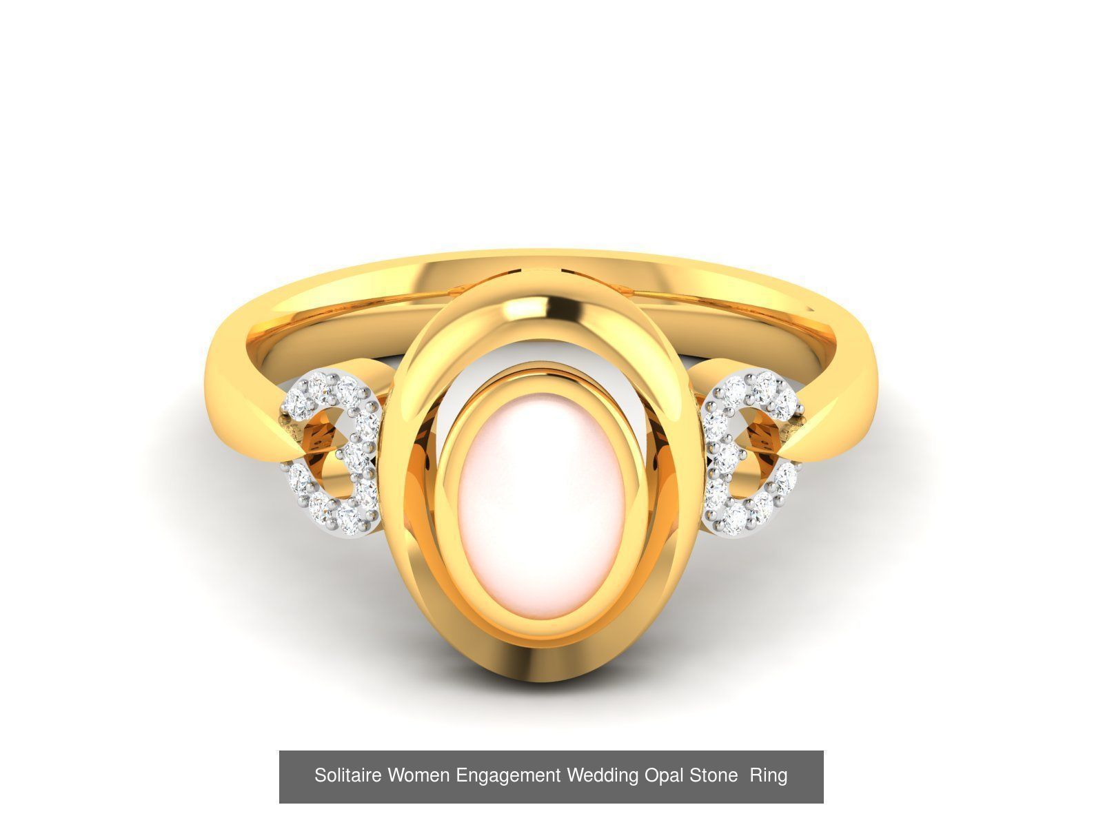 82 Women Opal Stone Rings Collection _66