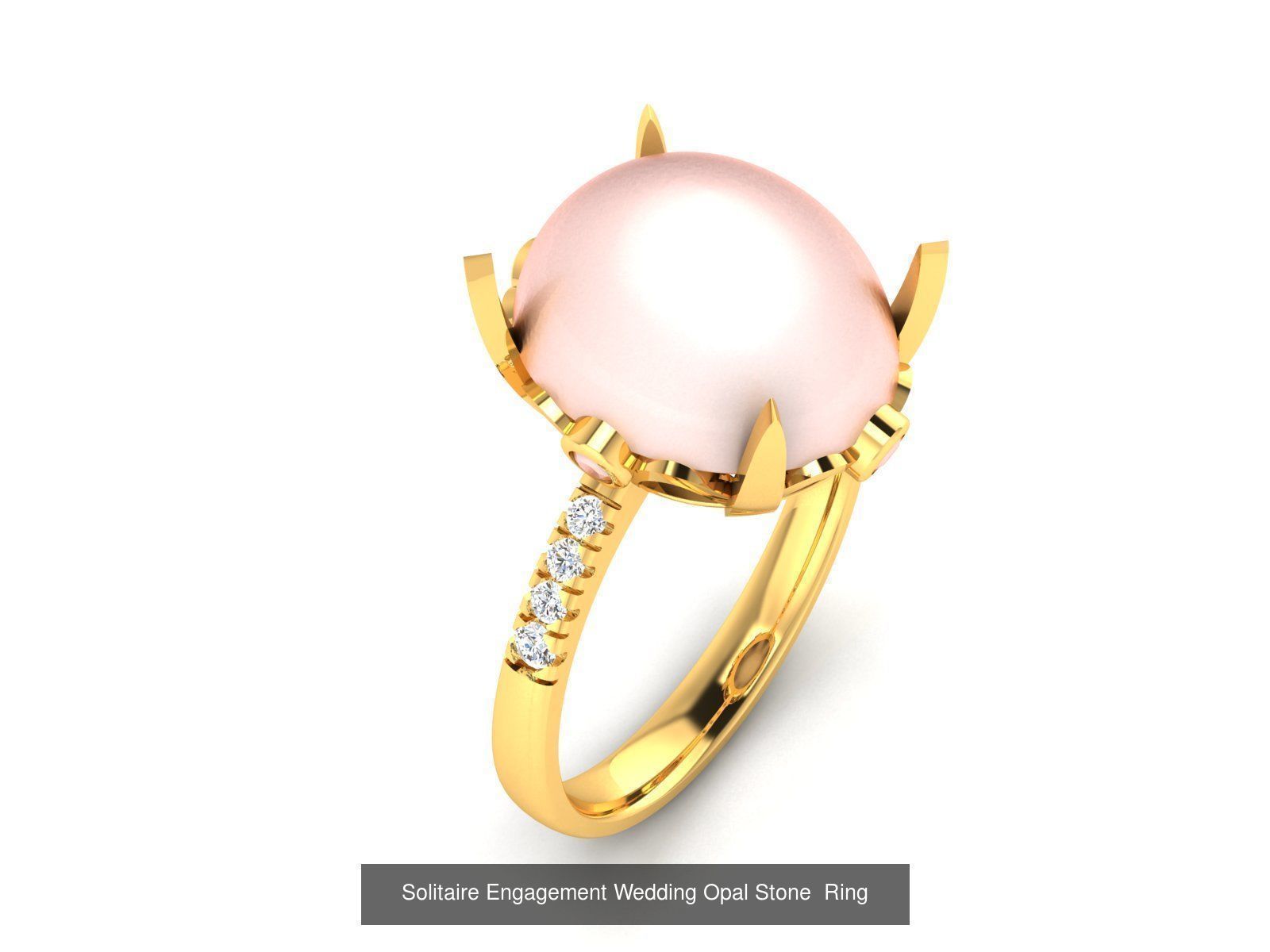 82 Women Opal Stone Rings Collection _32