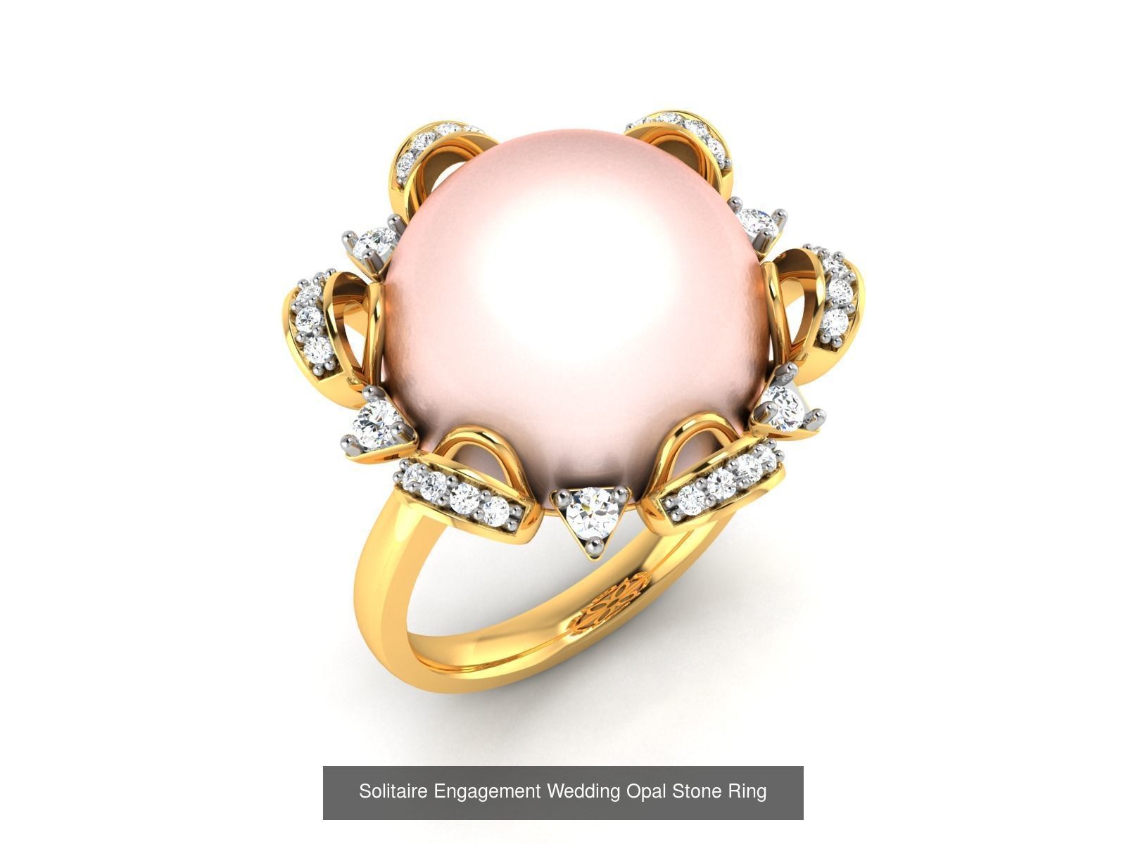 82 Women Opal Stone Rings Collection _43