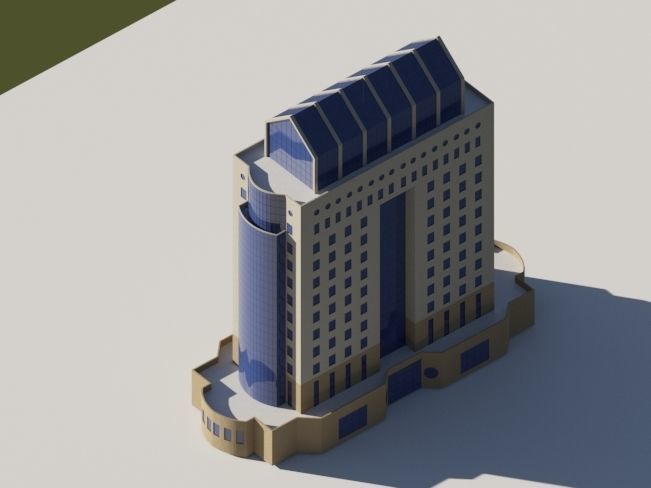 Building 02 3D model_4