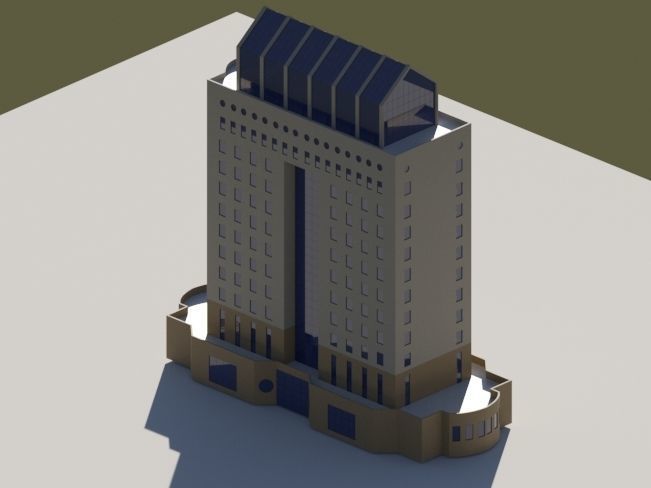 Building 02 3D model_2