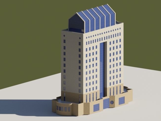 Building 02 3D model_1