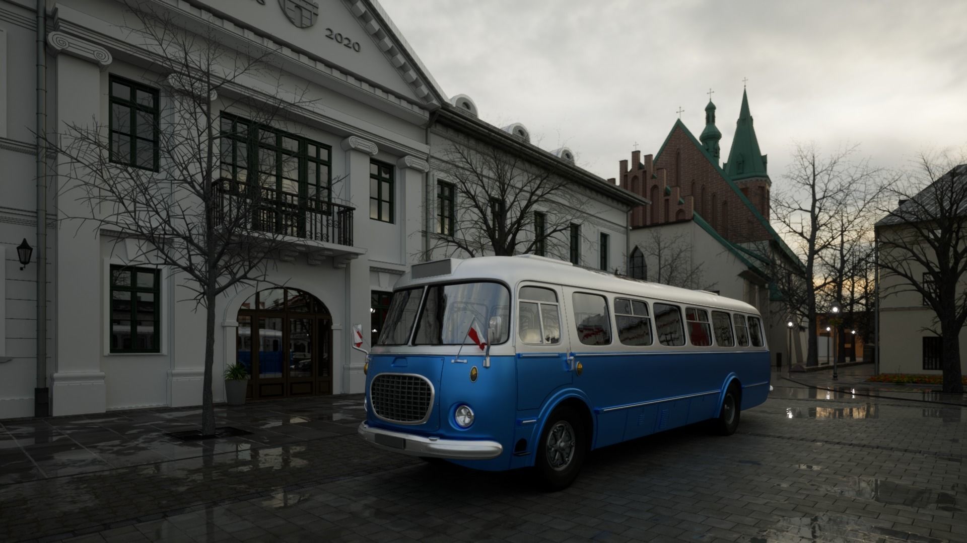 JelczOrSkoda bus 3D model_6