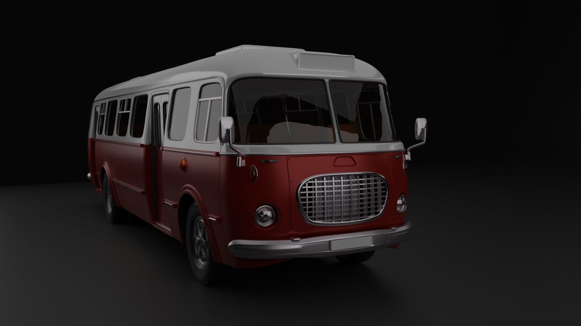 JelczOrSkoda bus 3D model_5