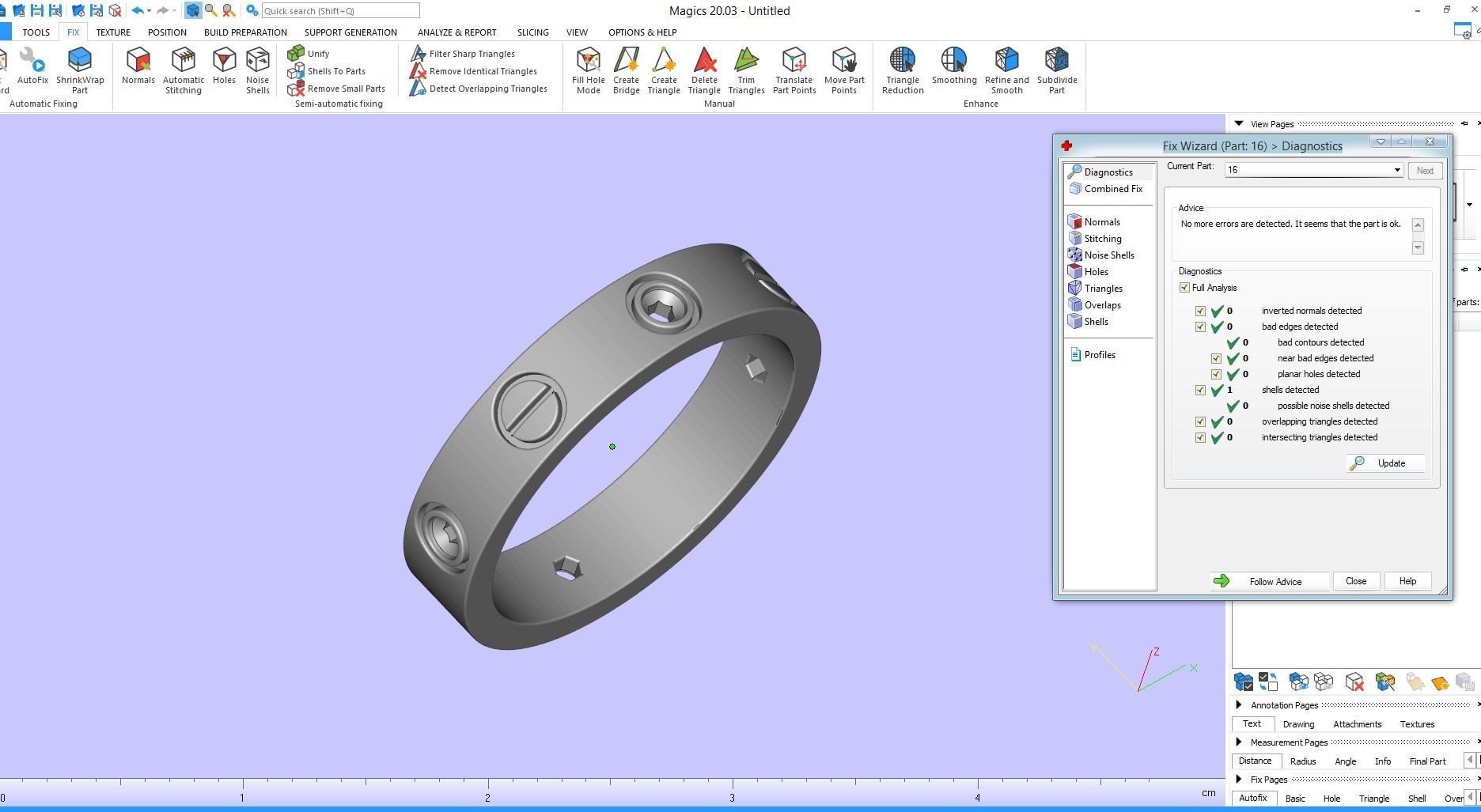 Wedding rings Love Collection version1 All Sizes 4 stone 3D print model_9