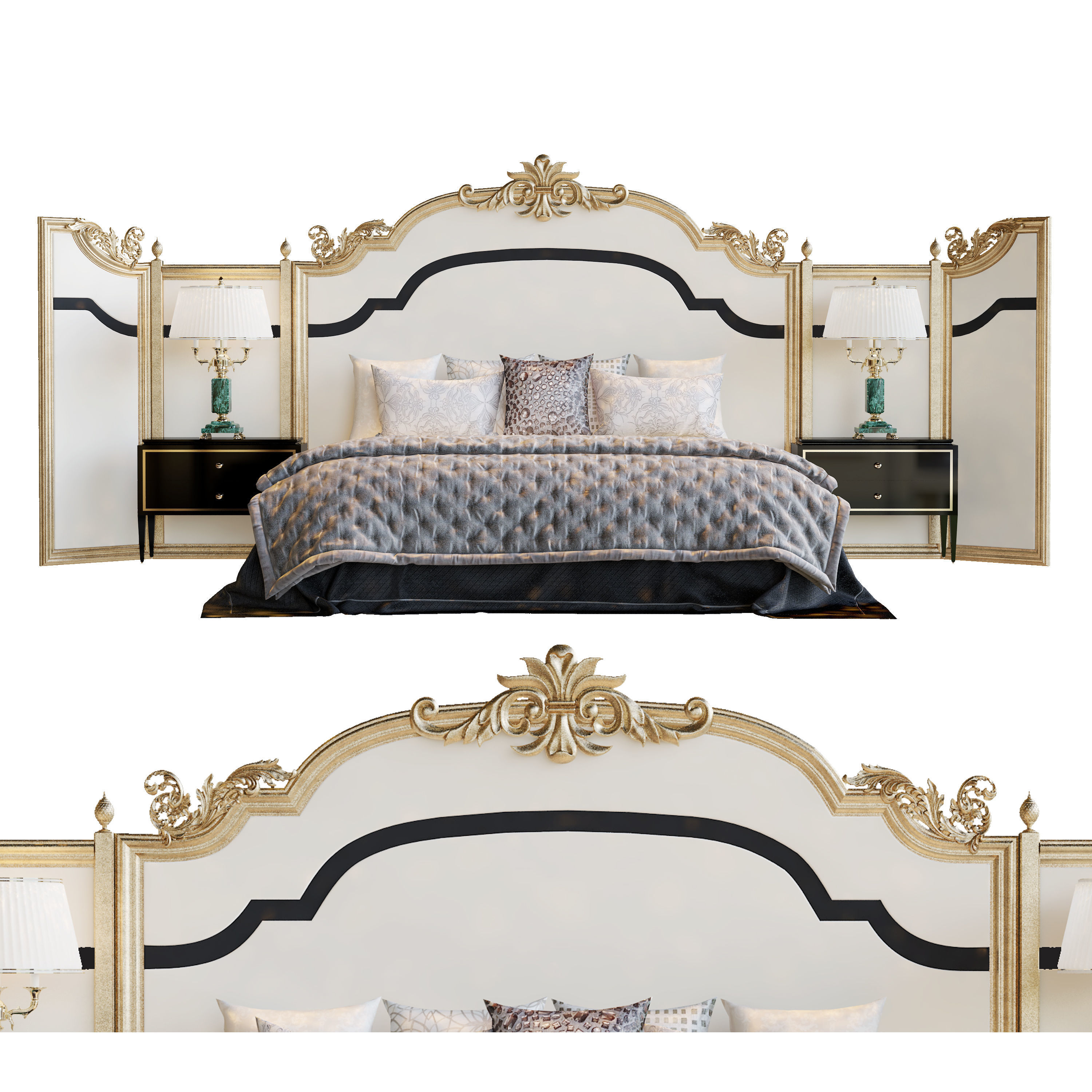 JUMBO COLLECTION  ORPHEUS BED 3D model_1