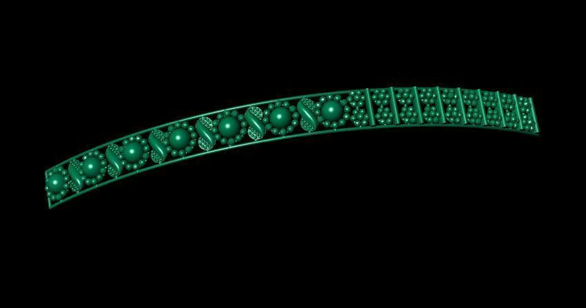 Bracelet 3D print model_6