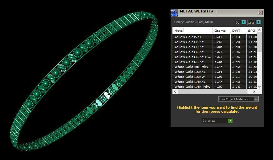 Bracelet 3D print model_8