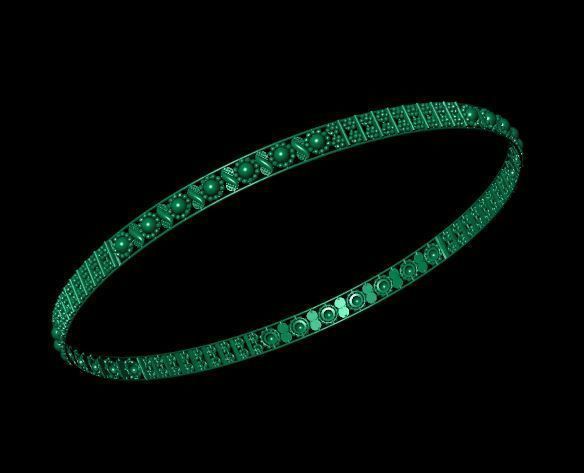 Bracelet 3D print model_4