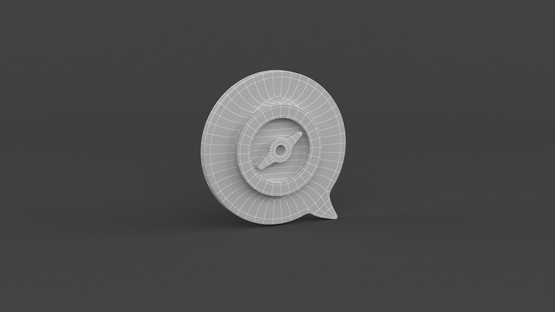 Notification Icon 3D model_13