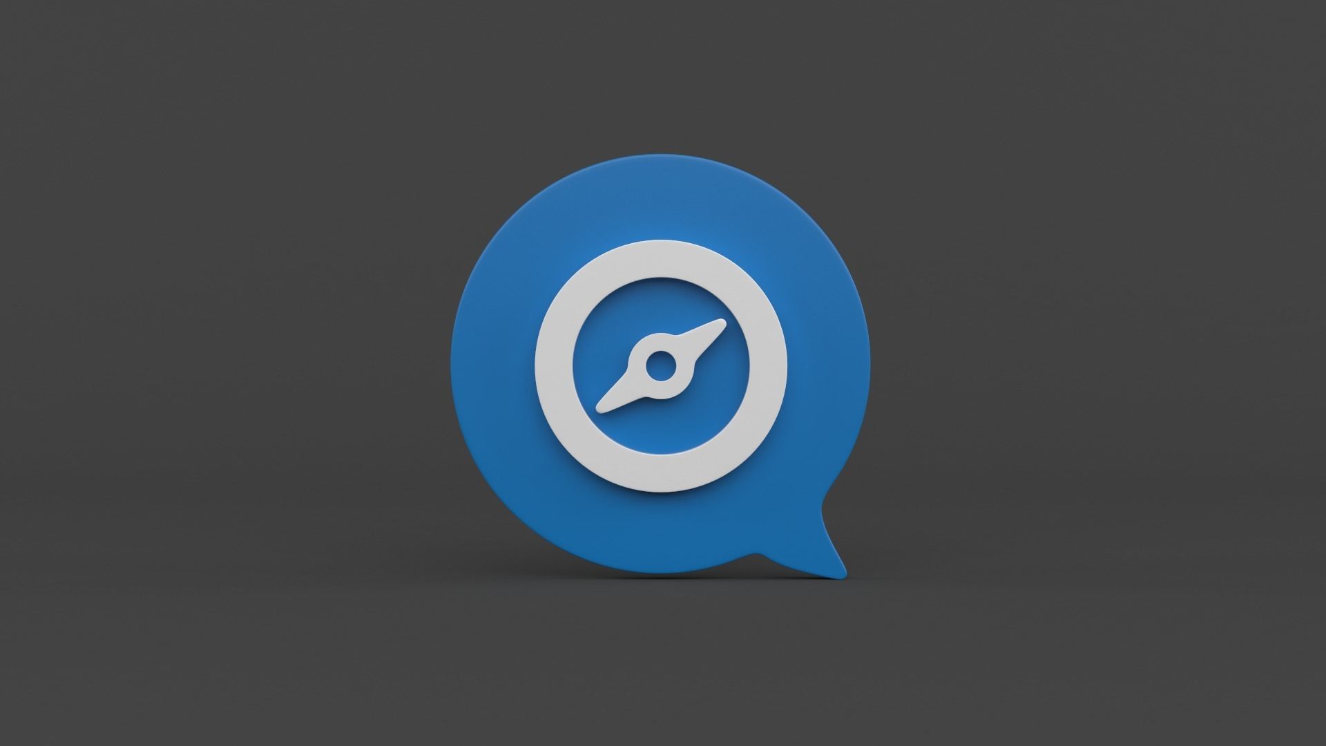 Notification Icon 3D model_3