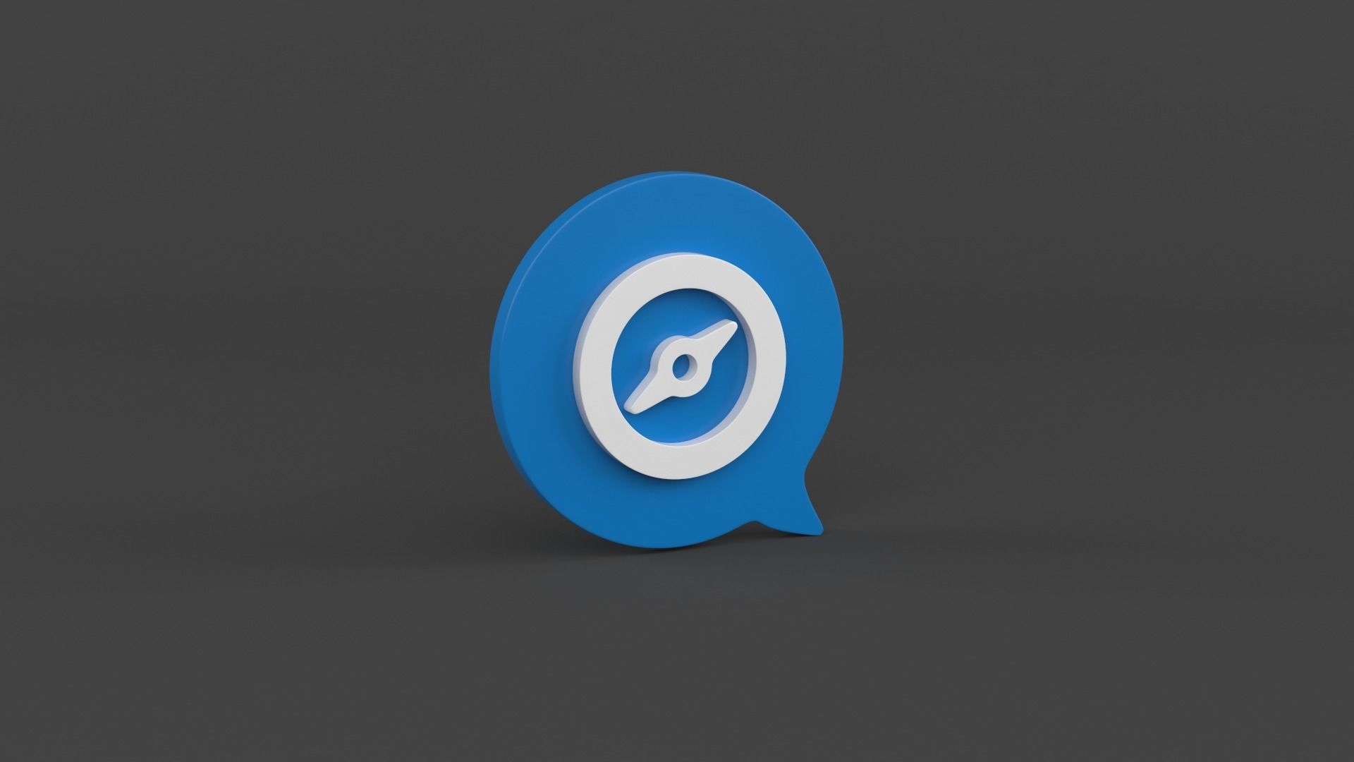 Notification Icon 3D model_4
